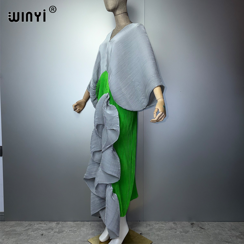 WINYI New Pleated Slim High-Fo - Cover Up Kaftan recension och pris