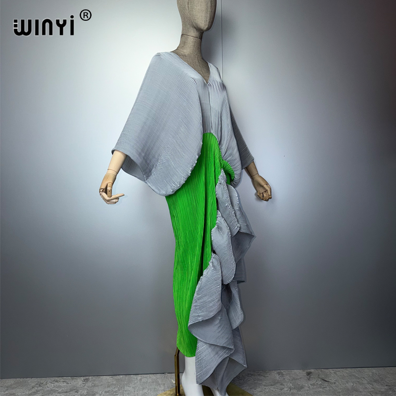 WINYI New Pleated Slim High-Fo - Cover Up Kaftan recension och pris