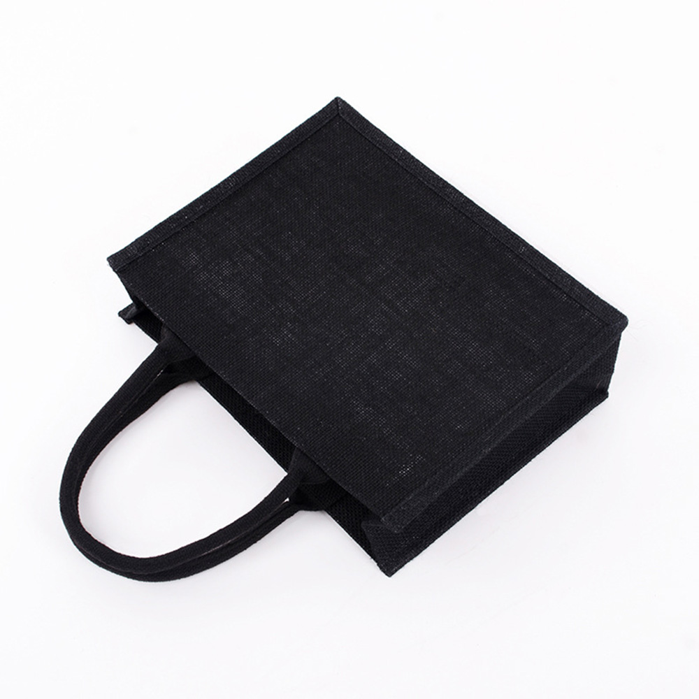 Vintage Linen Black Tote Bag f - Tote Bag Beach recension och pris